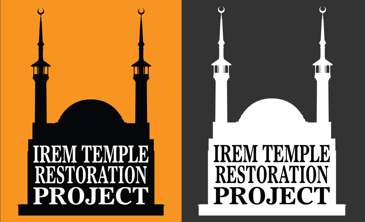 Irem Temple Restoration Project Logo