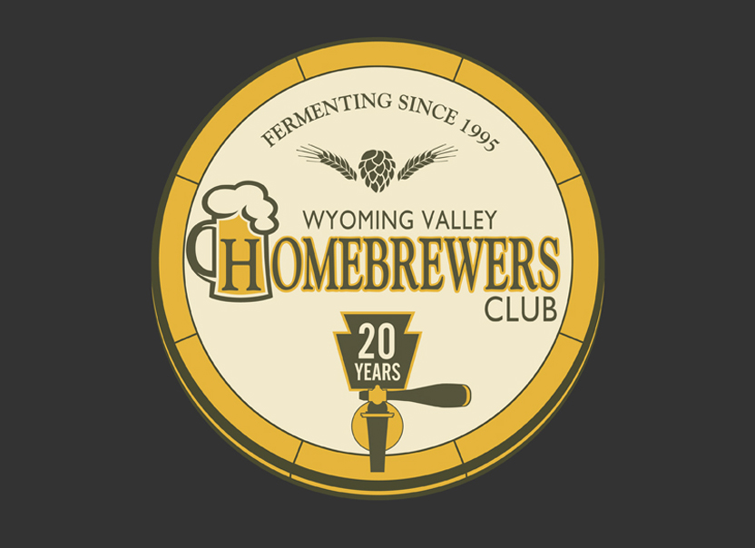 20th Anniversay Homebrewers' Club Logo